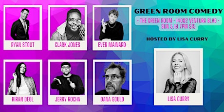 The Green Room Comedy Show hosted by Lisa Curry
