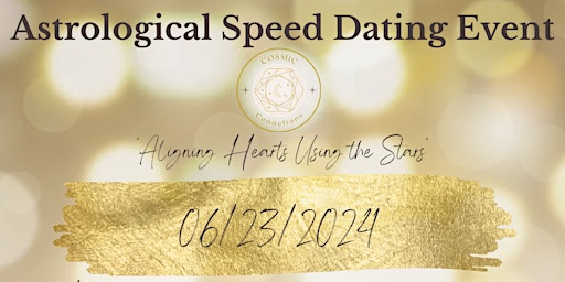 Imagem principal do evento Astrological Speed Dating Event