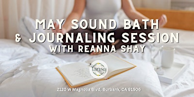 Imagem principal do evento May Sound Bath & Journal Session with Reanna!