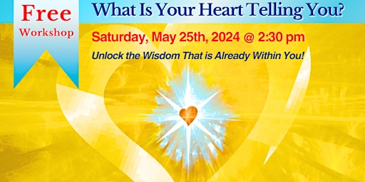 What is Your Heart Telling You? - Workshop primary image