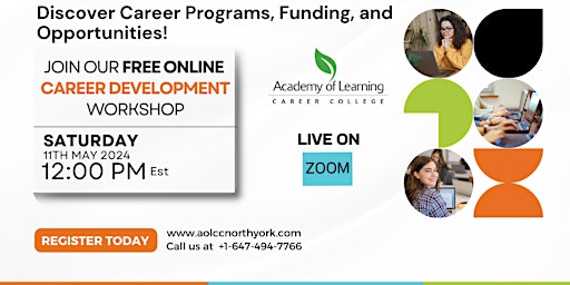Hauptbild für Career Development Workshop | Free Online, Ontario