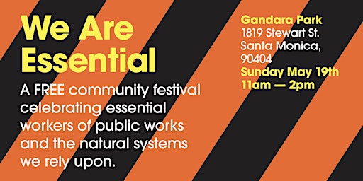 Hauptbild für We Are Essential: community festival & spring concert