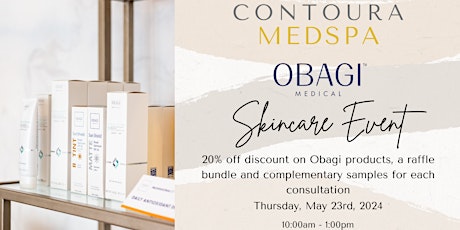 Contoura Medspa 2024 Obagi Skincare Event