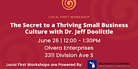 Local First Workshop: The Secret to a Thriving Small Business Culture