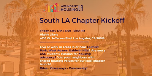 Hauptbild für South L.A. Solid Chapter Launch