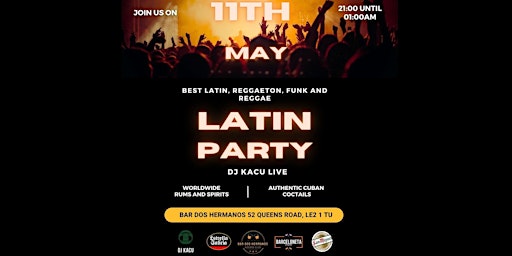 Imagem principal do evento Best Latin Night in Leicester