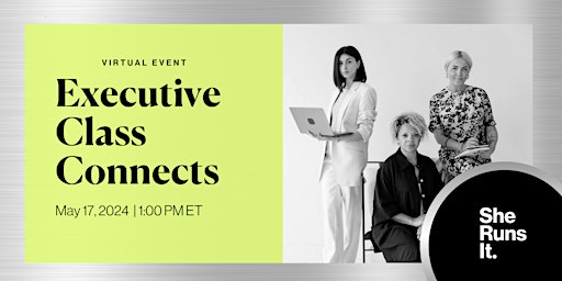 VIRTUAL EVENT: Executive Class Connects: What’s Trending in Mar/Tech primary image