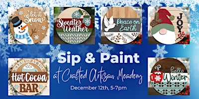 Image principale de Crafted Artisan Meadery Sip & Paint Class