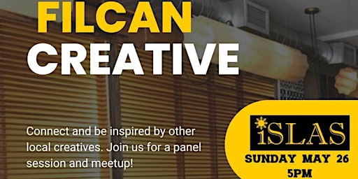 FilCan Creative Panel  & Meetup primary image