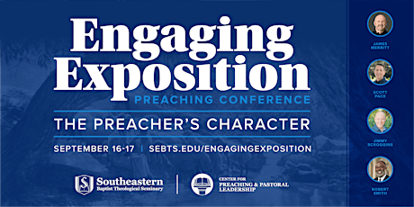 Engaging Exposition: The Preacher and His Character