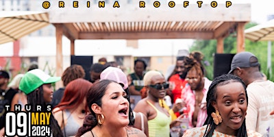 Primaire afbeelding van Afrobeats on The Rooftop Networking Happy Hour & After Party