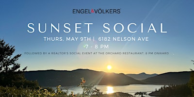 Imagem principal do evento Sunset Social at 6182 Nelson Ave