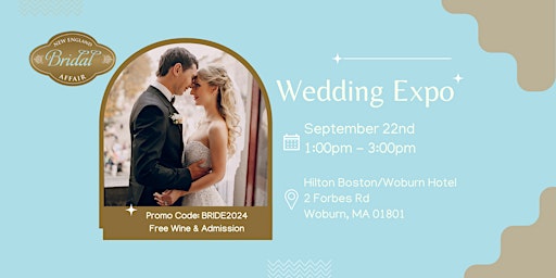 Imagen principal de New England Bridal Affair Wedding Expo: Hilton Boston/Woburn Hotel