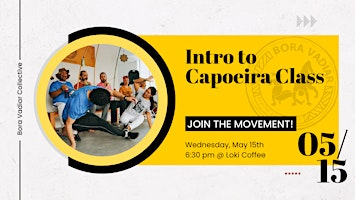 Primaire afbeelding van Intro to Capoeira Class