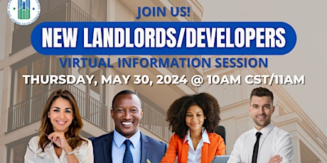 New Landlords/Developers Virtual Information Session!