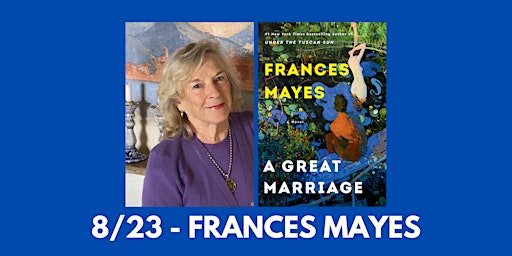 Imagem principal do evento Rakestraw Books presents Frances Mayes