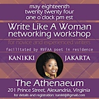 Imagem principal do evento WRITE LIKE A WOMAN NETWORKING WORKSHOP