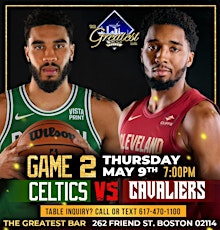 NBA Game 2 Watch Party : Celtics vs. Cavaliers