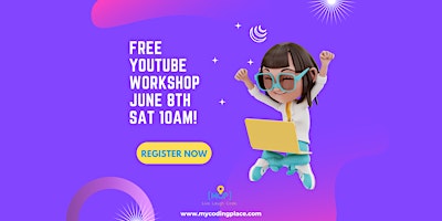 FREE Youtube Workshop June 8th! primary image
