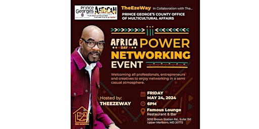 Hauptbild für Africa Day Power Networking Event