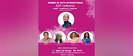 WOMEN OF FAITH CONFERENCE primary image