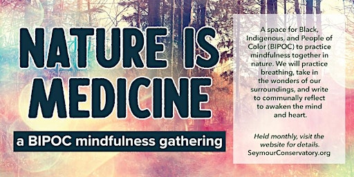 Nature is Medicine: A BIPOC Mindfulness Gathering primary image