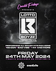 Oooshh Fridays present Lotto Boys performing LIVE at Revs Mk