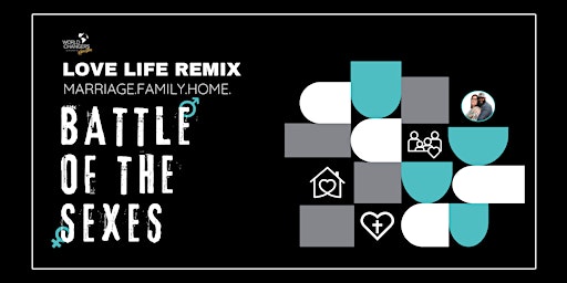 Imagem principal do evento Love Life Remix: "Battle of the Sexes"