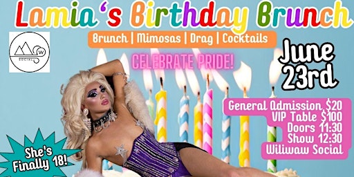Immagine principale di Lamia's Birthday Brunch PRIDE EDITION! 