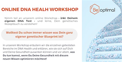 Hauptbild für Online Workshop: DNA Health