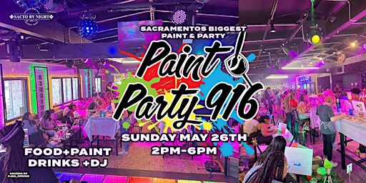 Sacramento Paint Party primary image
