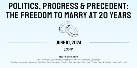 Policy, Progress, and Precedent: The Freedom to Marry at 20 Years