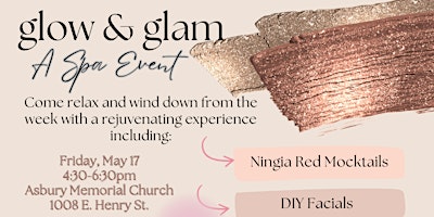 Glow & Glam - A Spa Event! primary image