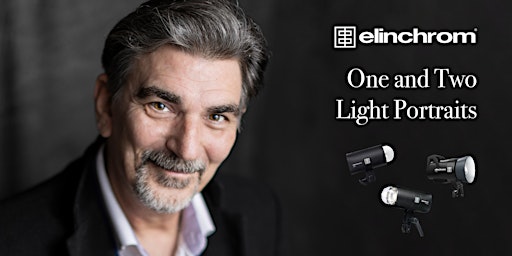 Imagem principal do evento One and Two Light Portraits - LIVE with Elinchrom