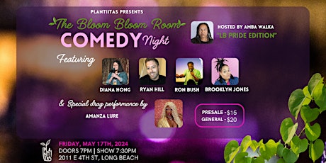 The Bloom Bloom Room: Comedy Night
