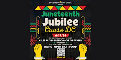 Image principale de Juneteenth Jubilee Party Cruise  DC