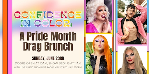 Image principale de Confidence in Color: A Pride Month Drag Brunch