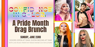 Confidence in Color: A Pride Month Drag Brunch primary image