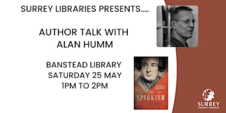Author Talk with Alan Humm at Banstead Library