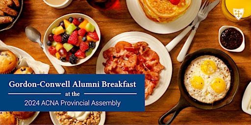 Imagem principal do evento ACNA 2024 Gordon-Conwell Alumni Breakfast