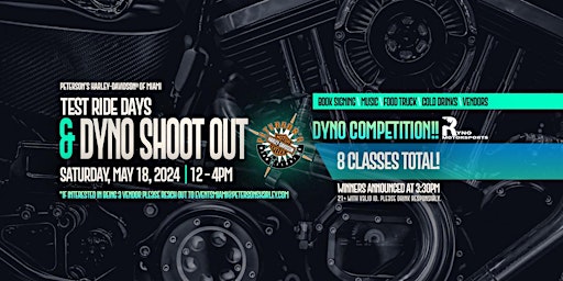 Hauptbild für Test Ride Days & Dyno Shoot-Out @ Miami Store!