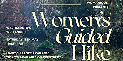 Primaire afbeelding van Womanique Women's Guided Hike