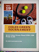 Imagem principal do evento Coles Green Tennis Club Fun tournament