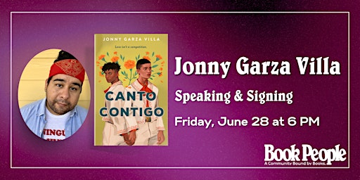 Imagem principal do evento BookPeople Presents: Jonny Garza Villa - Canto Contigo