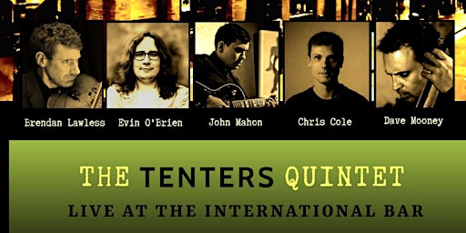 Immagine principale di The Tenters Quintet live @The International Bar 