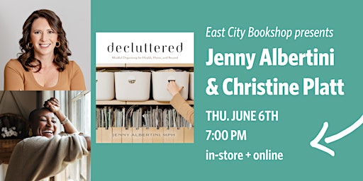 Imagen principal de Hybrid Event: Jenny Albertini, Decluttered, with Christine Platt