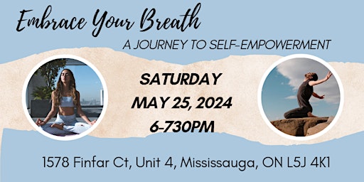 Imagem principal do evento Embrace Your Breath: A Journey to Self-Empowerment