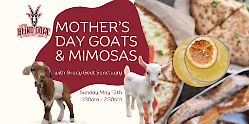Primaire afbeelding van Mother's Day Goats and Mimosas