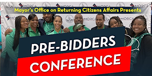 FY25 MORCA Community Grant Pre-Bidders Conference  primärbild