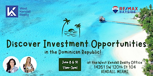 Primaire afbeelding van Discover investment opportunities in the Dominican Republic!